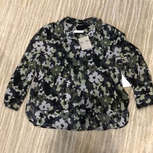 Equipment Cropped 3/4 Sleeve